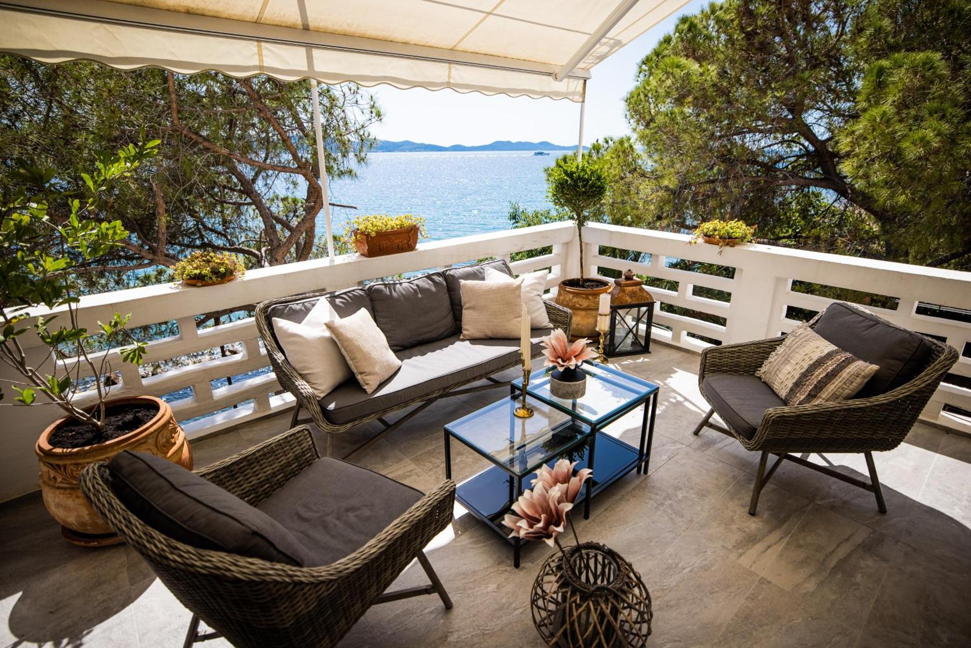 Zadar Center Beach Apartment - Directly On The Sea Eksteriør bilde
