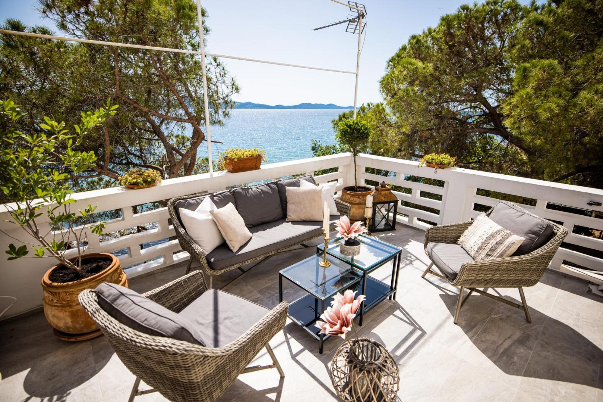 Zadar Center Beach Apartment - Directly On The Sea Eksteriør bilde